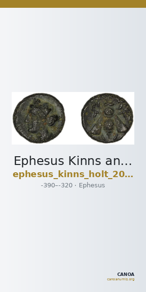 Ephesus Kinns and Holt 2023 Period II, AE IV — CANOA