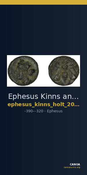 Ephesus Kinns and Holt 2023 Period II, AE IV — CANOA