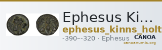 Ephesus Kinns and Holt 2023 Period II, AE IV — CANOA