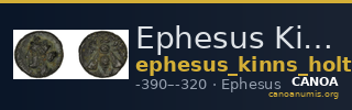 Ephesus Kinns and Holt 2023 Period II, AE IV — CANOA