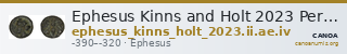 Ephesus Kinns and Holt 2023 Period II, AE IV — CANOA