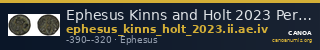 Ephesus Kinns and Holt 2023 Period II, AE IV — CANOA