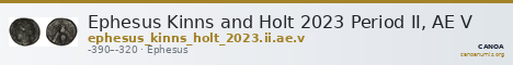 Ephesus Kinns and Holt 2023 Period II, AE V — CANOA