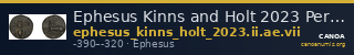 Ephesus Kinns and Holt 2023 Period II, AE VII — CANOA