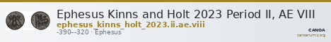 Ephesus Kinns and Holt 2023 Period II, AE VIII — CANOA