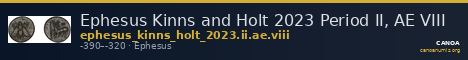 Ephesus Kinns and Holt 2023 Period II, AE VIII — CANOA