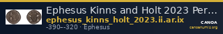 Ephesus Kinns and Holt 2023 Period II, AR IX — CANOA