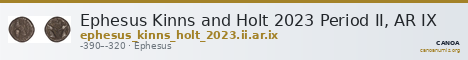 Ephesus Kinns and Holt 2023 Period II, AR IX — CANOA