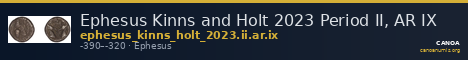 Ephesus Kinns and Holt 2023 Period II, AR IX — CANOA