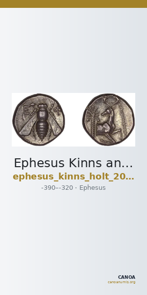 Ephesus Kinns and Holt 2023 Period II, AR VIII — CANOA