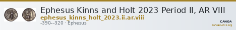 Ephesus Kinns and Holt 2023 Period II, AR VIII — CANOA