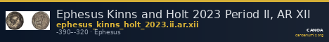 Ephesus Kinns and Holt 2023 Period II, AR XII — CANOA
