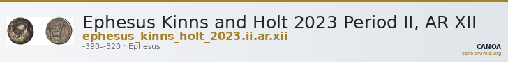 Ephesus Kinns and Holt 2023 Period II, AR XII — CANOA