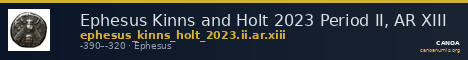 Ephesus Kinns and Holt 2023 Period II, AR XIII — CANOA