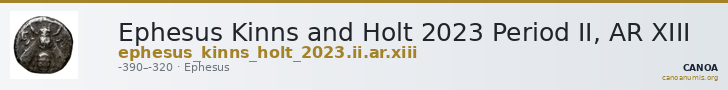 Ephesus Kinns and Holt 2023 Period II, AR XIII — CANOA