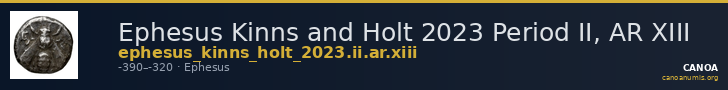Ephesus Kinns and Holt 2023 Period II, AR XIII — CANOA