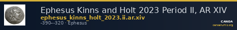 Ephesus Kinns and Holt 2023 Period II, AR XIV — CANOA