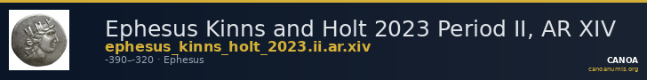 Ephesus Kinns and Holt 2023 Period II, AR XIV — CANOA