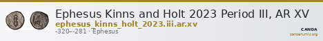 Ephesus Kinns and Holt 2023 Period III, AR XV — CANOA