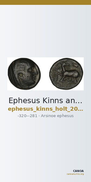 Ephesus Kinns and Holt 2023 Period IIIa, AE XI — CANOA
