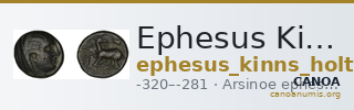 Ephesus Kinns and Holt 2023 Period IIIa, AE XI — CANOA