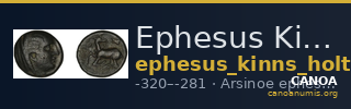 Ephesus Kinns and Holt 2023 Period IIIa, AE XI — CANOA