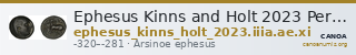 Ephesus Kinns and Holt 2023 Period IIIa, AE XI — CANOA