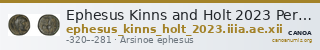 Ephesus Kinns and Holt 2023 Period IIIa, AE XII — CANOA