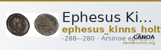 Ephesus Kinns and Holt 2023 Period IIIa, AR XVII — CANOA