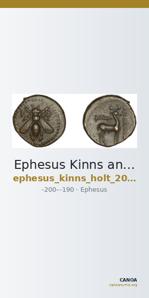 Ephesus Kinns and Holt 2023 Period V, AE XIV — CANOA