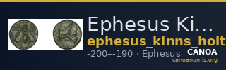 Ephesus Kinns and Holt 2023 Period V, AE XV — CANOA