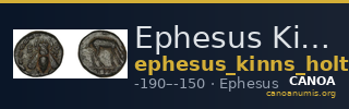 Ephesus Kinns and Holt 2023 Period V, AE XVIII — CANOA