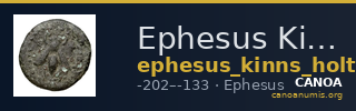 Ephesus Kinns and Holt 2023 Period V, AE XX — CANOA