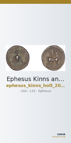 Ephesus Kinns and Holt 2023 Period V, AR XIX — CANOA
