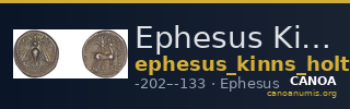Ephesus Kinns and Holt 2023 Period V, AR XIX — CANOA