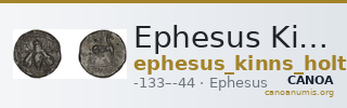 Ephesus Kinns and Holt 2023 Period VI, AE XXIII — CANOA