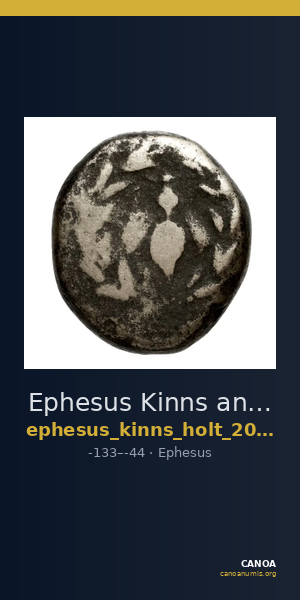 Ephesus Kinns and Holt 2023 Period VI, AE XXIV — CANOA