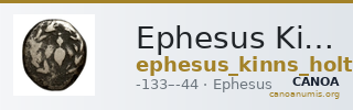 Ephesus Kinns and Holt 2023 Period VI, AE XXIV — CANOA