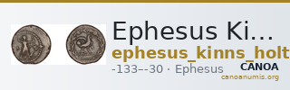 Ephesus Kinns and Holt 2023 Period VI, AE XXIX — CANOA