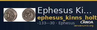 Ephesus Kinns and Holt 2023 Period VI, AE XXIX — CANOA