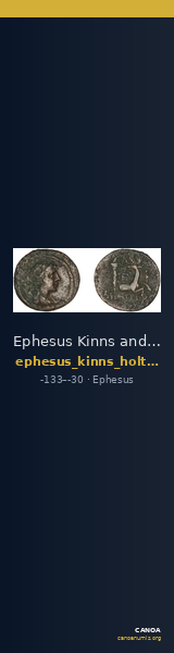 Ephesus Kinns and Holt 2023 Period VI, AE XXVIII — CANOA