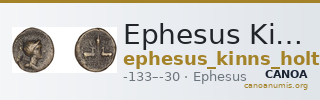 Ephesus Kinns and Holt 2023 Period VI, AE XXX — CANOA