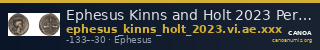Ephesus Kinns and Holt 2023 Period VI, AE XXX — CANOA