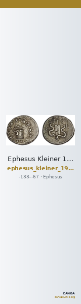 Ephesus Kleiner 1972 II, 1-74 — CANOA