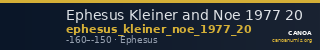 Ephesus Kleiner and Noe 1977 20 — CANOA