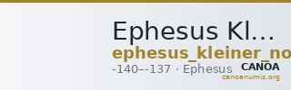 Ephesus Kleiner and Noe 1977 34b — CANOA