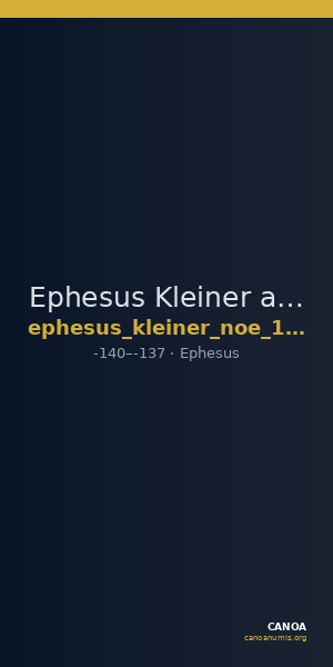 Ephesus Kleiner and Noe 1977 35 — CANOA