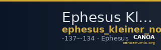 Ephesus Kleiner and Noe 1977 37 — CANOA