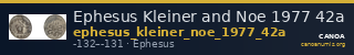 Ephesus Kleiner and Noe 1977 42a — CANOA