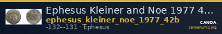 Ephesus Kleiner and Noe 1977 42b — CANOA